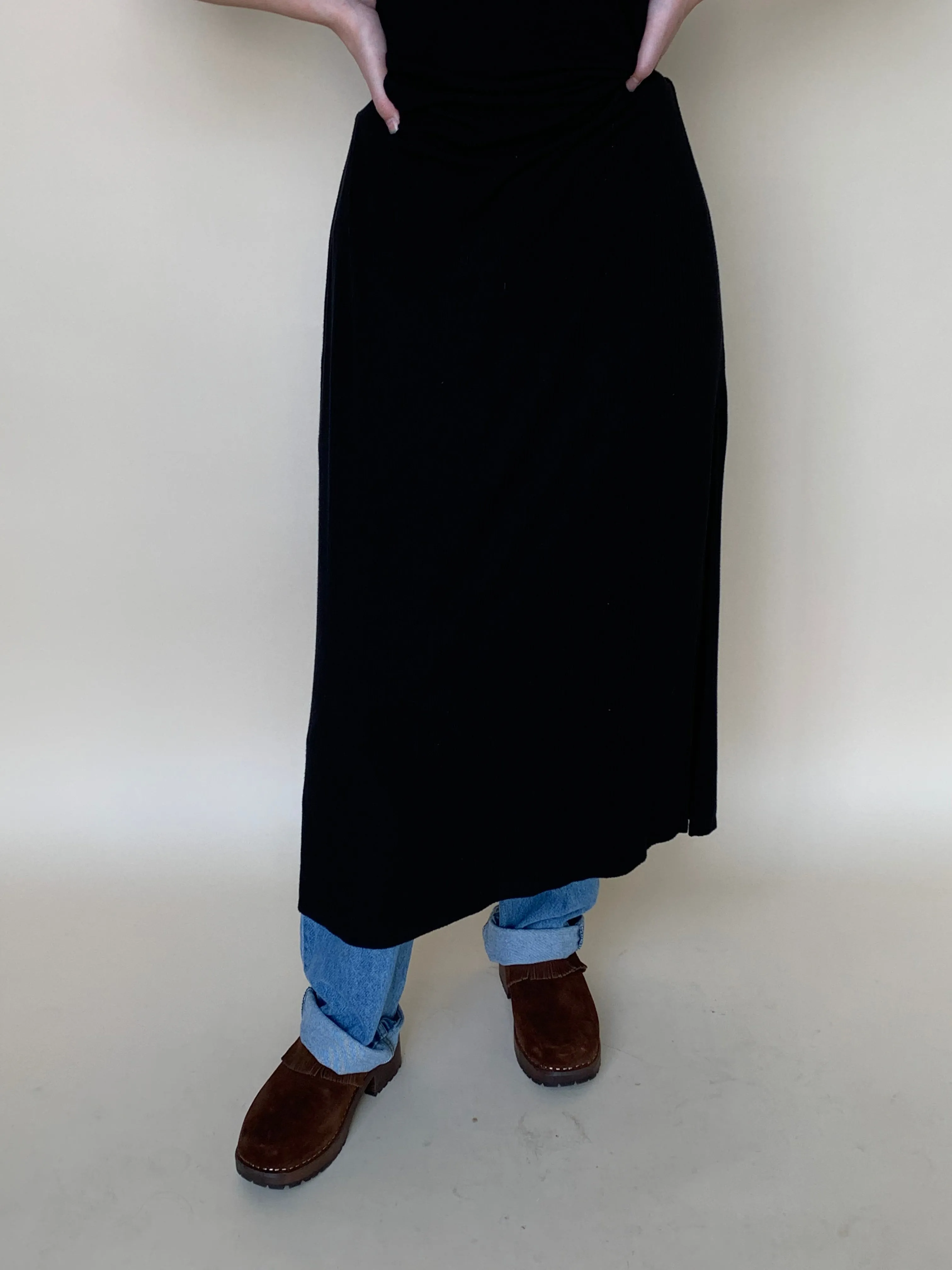 00s J.Crew suede clogs