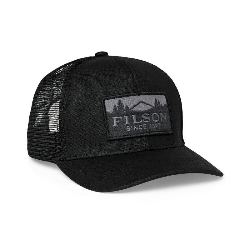 11030237 Filson Mesh Logger Cap Black