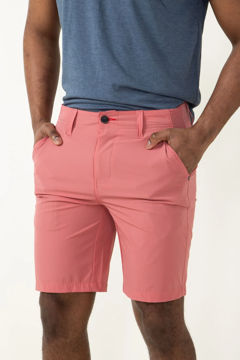 1897 Original 9” Hydro Flat Front Shorts for Men in Nantucket | 4GLL1225-NNTCKETRED