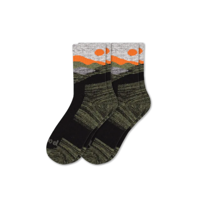2 Pack - Men's Hiking Crew Pacas Socks