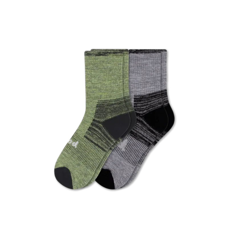 2 Pack - Men's Hiking Crew Pacas Socks