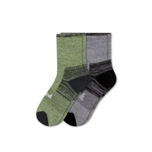 2 Pack - Men's Hiking Crew Pacas Socks