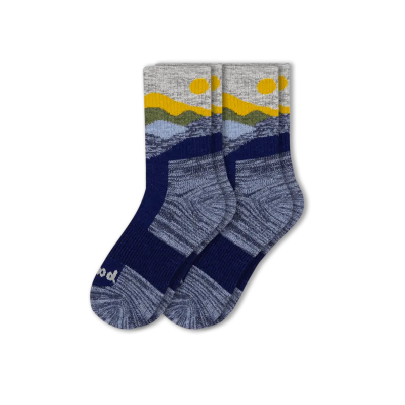 2 Pack - Men's Hiking Crew Pacas Socks