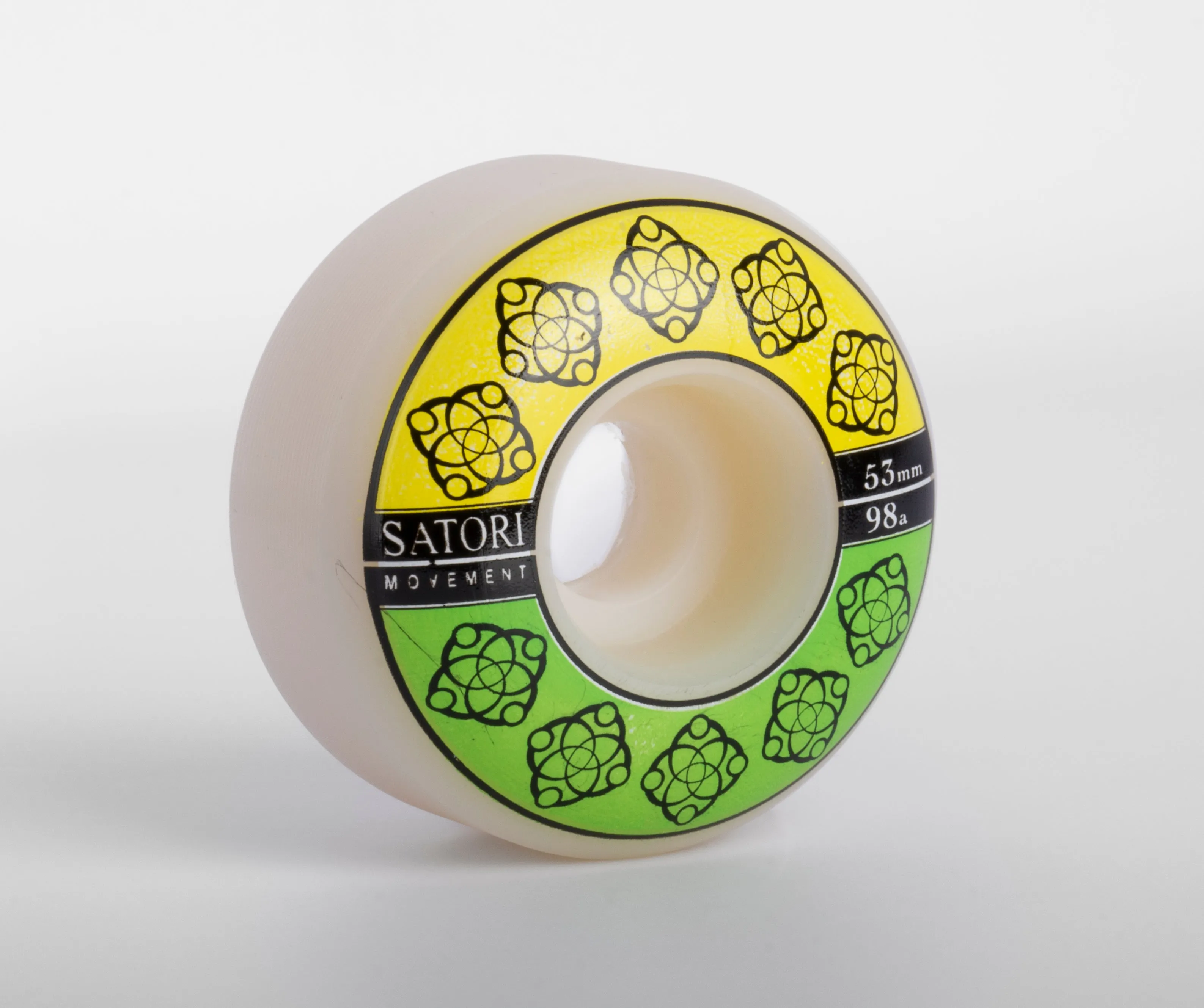 53mm Two-Tone Link Skate Wheels (98a Classic)
