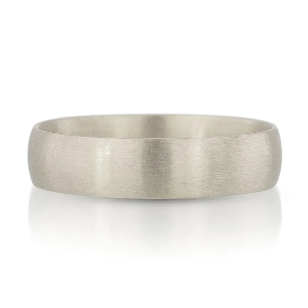 5mm Half Round Comfort Fit Band