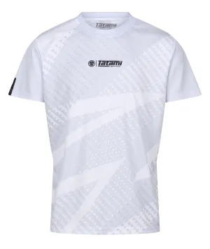 Abstract Mesh Grapple T-Shirt - White