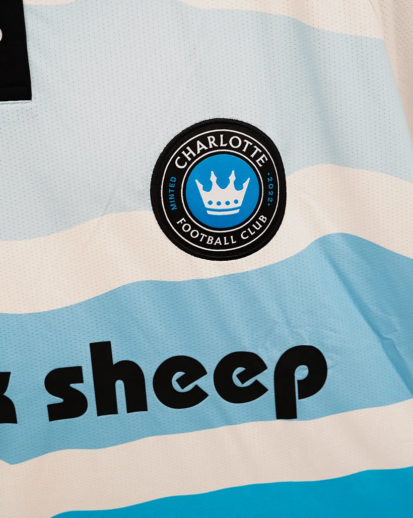 Adidas Black Sheep x CLTFC Football Jersey - White/Blue