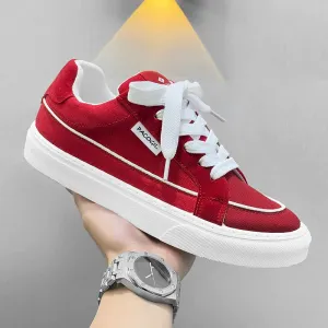 ADVBRIDGE  -  New Canvas Shoes for Men, Trendy Shoes for Men, Casual Men's Shoes for Students, Korean Version, Lace Up Low Top Board Shoes For