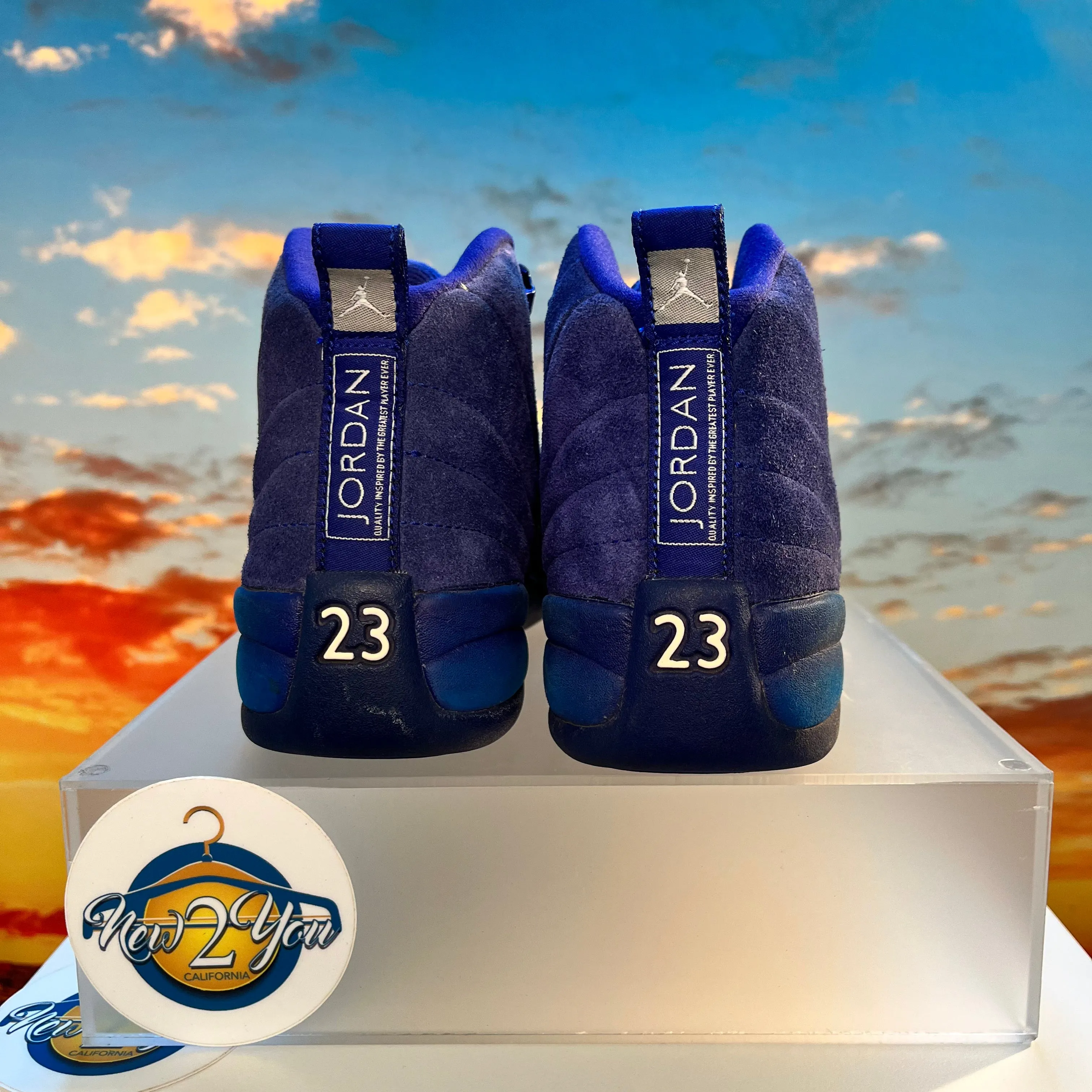 Air Jordan 12 Retro BG 'Deep Royal'