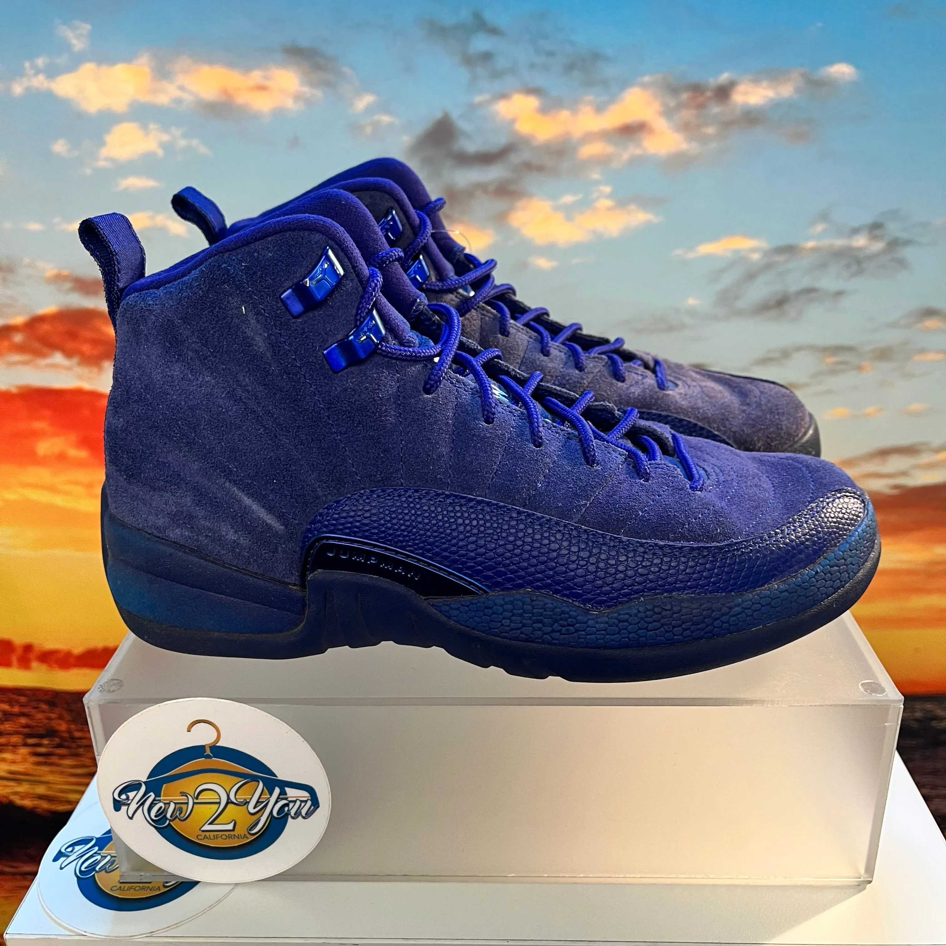 Air Jordan 12 Retro BG 'Deep Royal'