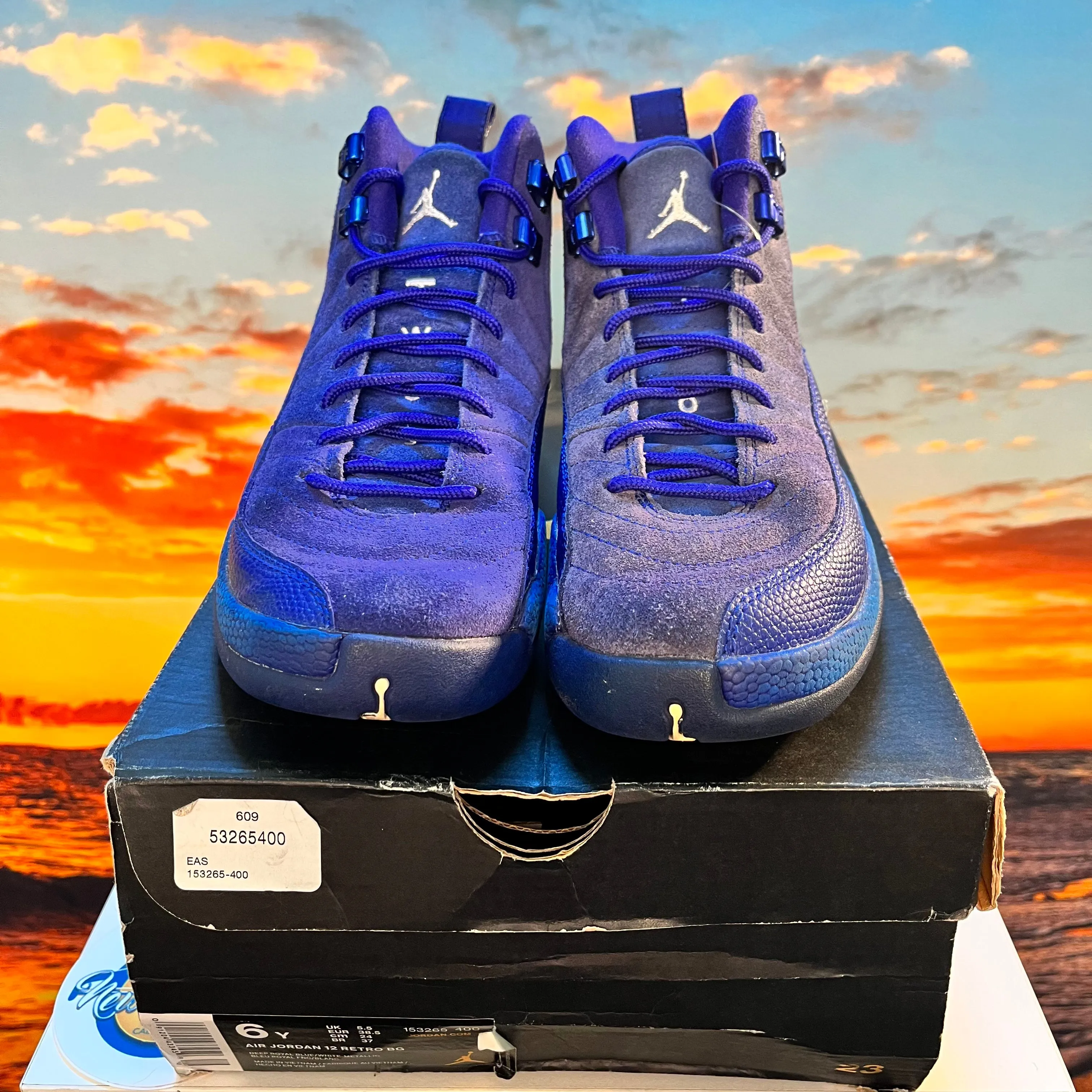 Air Jordan 12 Retro BG 'Deep Royal'