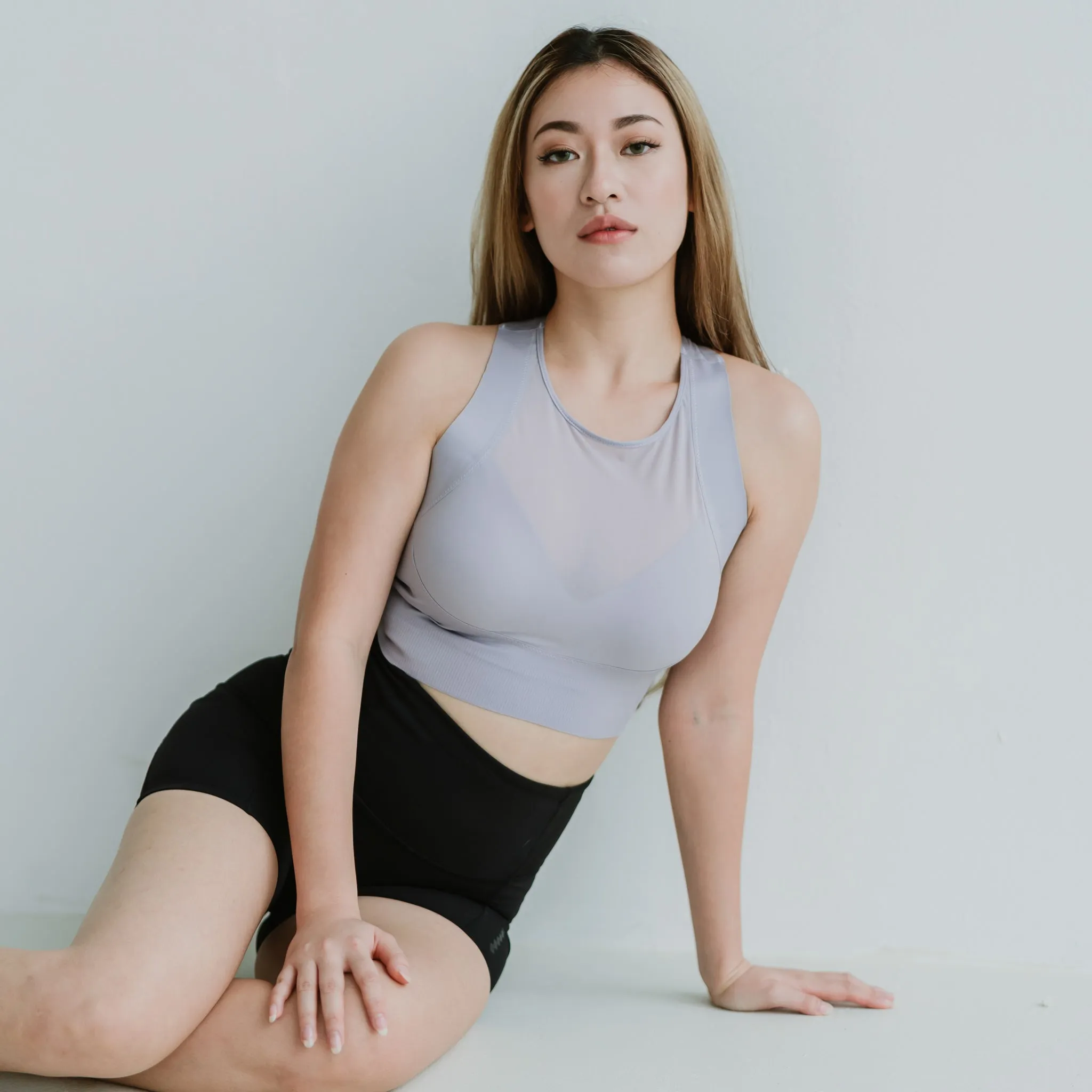 AIR-LEISURE Sexy Bra Top in Lavender