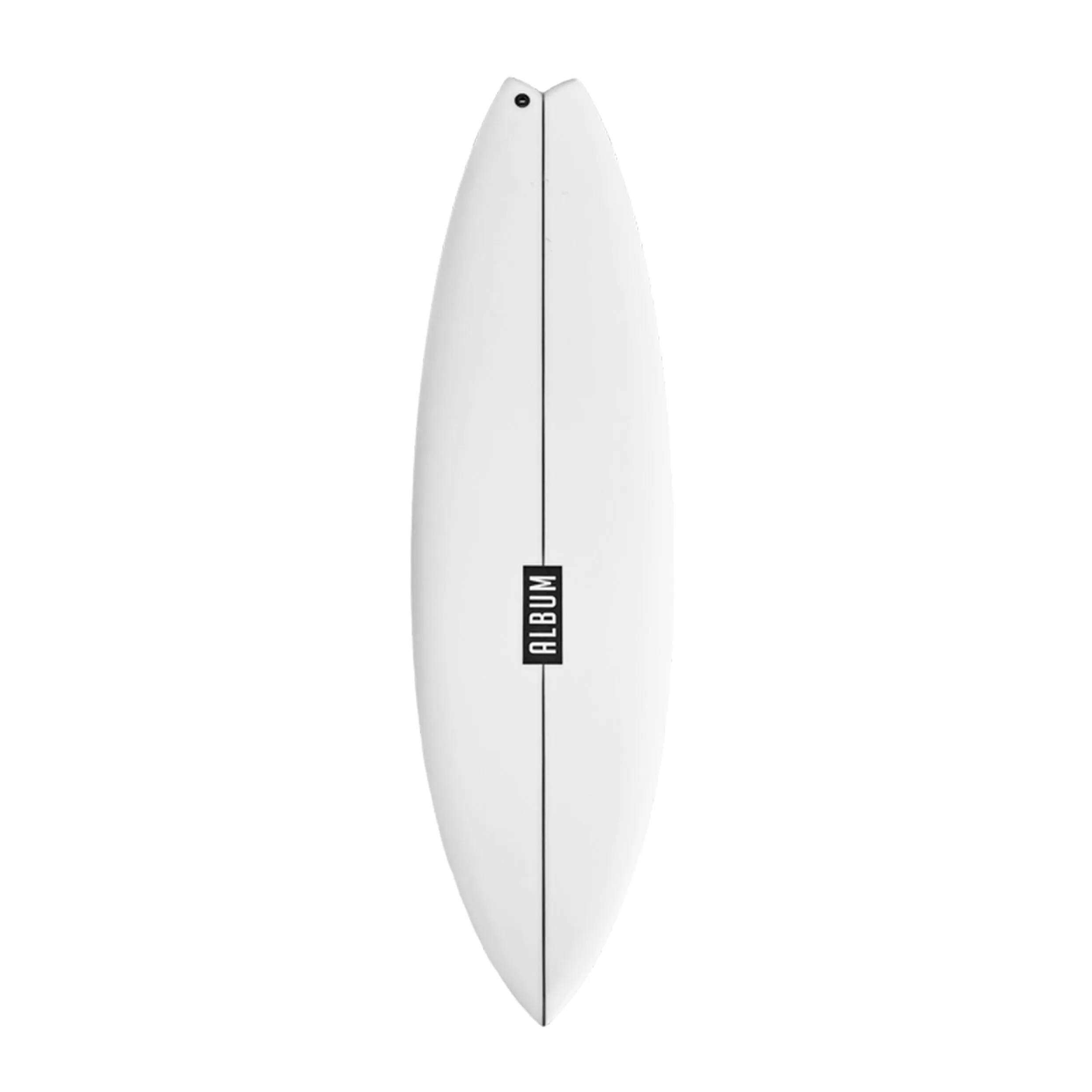 ALBUM INSANITY 5'10" CLEAR PU SURFBOARD