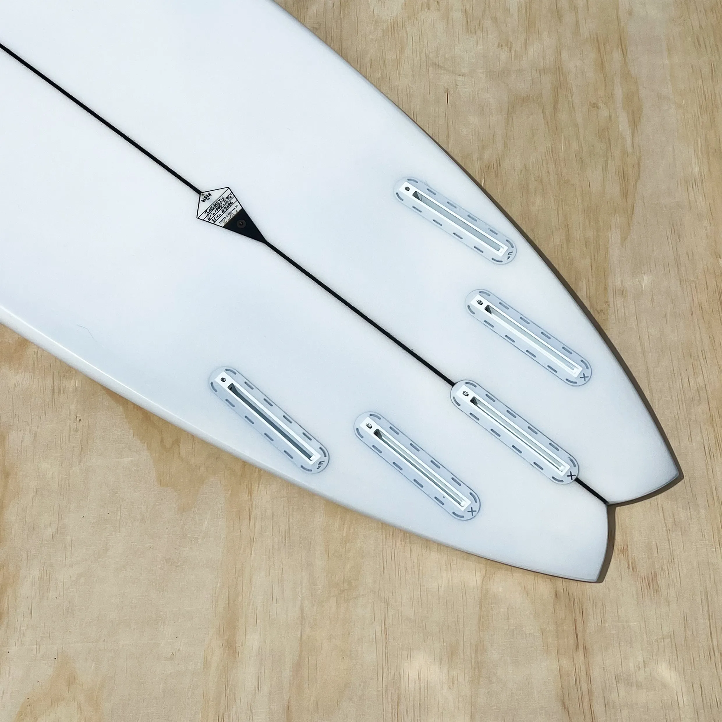 ALBUM INSANITY 5'10" CLEAR PU SURFBOARD