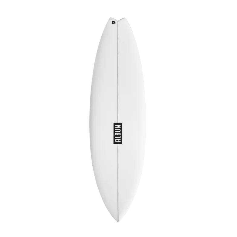 ALBUM INSANITY 6'1" CLEAR PU SURFBOARD