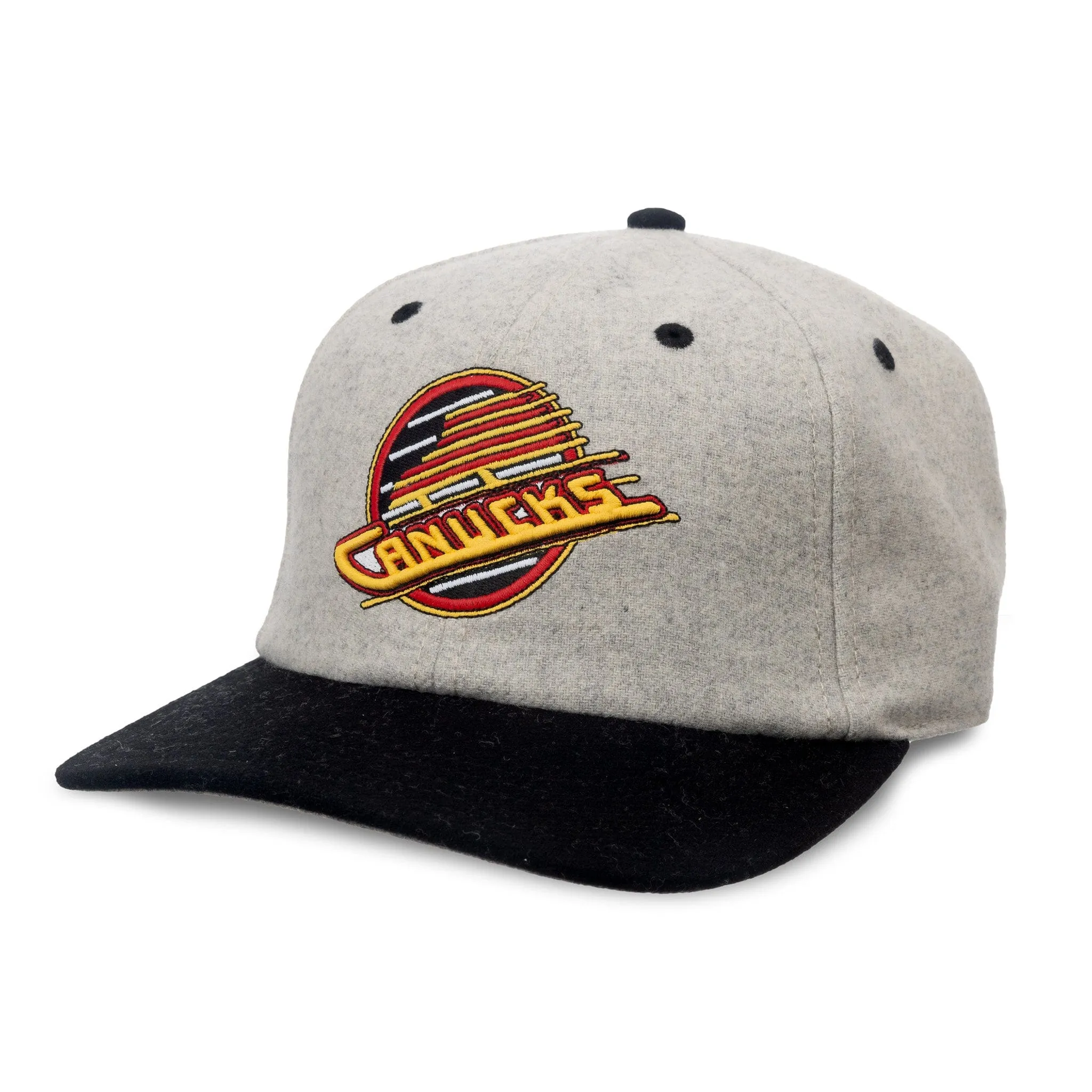 American Needle NHL Vintage Archived Legend Adjustable Hat - Vancouver Canucks Retro Skate