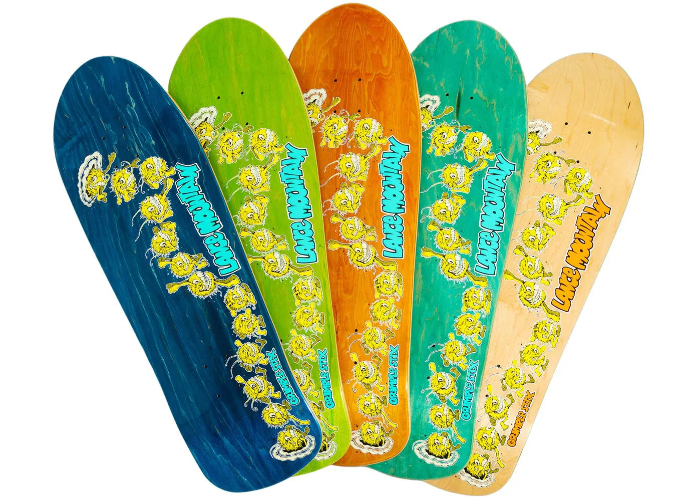 Anti Hero Lance Mountain Guest Grimplestix Skateboard Deck 9.83"