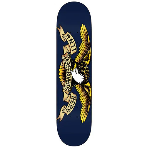 Anti Hero "Classic Eagle XLG" Skateboard Deck (Blue) 8.5"