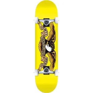 Antihero Classic Eagle Yellow Mini Complete Skateboard 7.3"