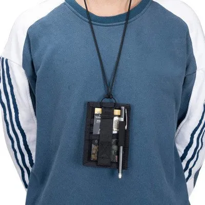 Army Life Kuwait Tactical ID Holder Black