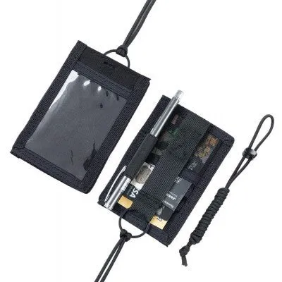 Army Life Kuwait Tactical ID Holder Black