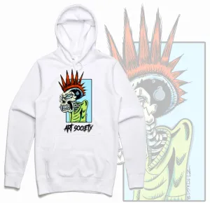 Art Society MISCREANT HOODIE WHITE