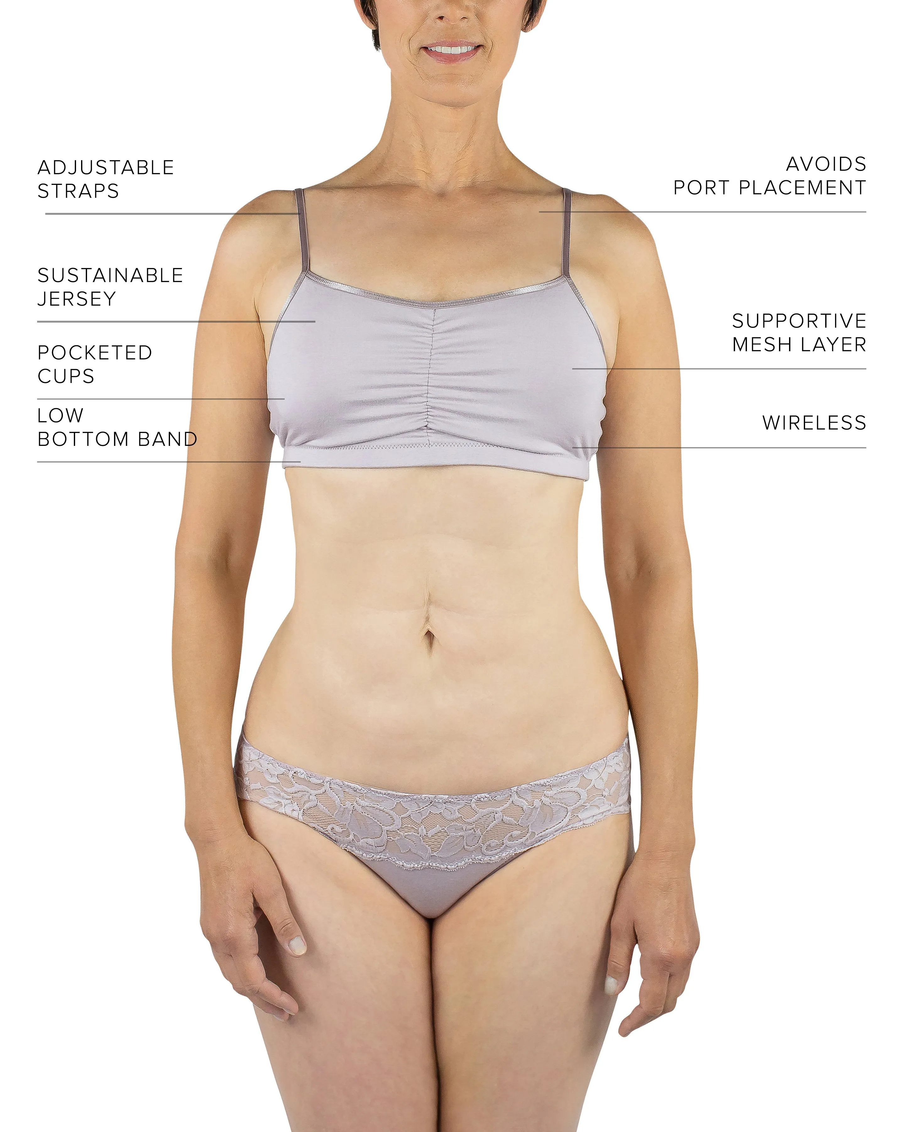 Astrid Bralette, Mauve