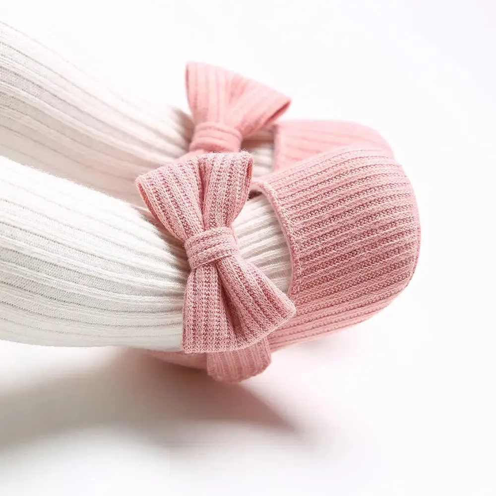Baby Girls' Cotton Prewalker Shoes