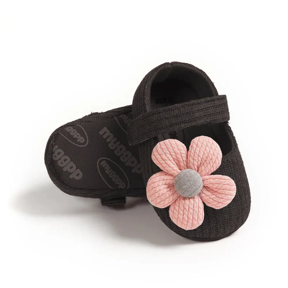 Baby Girls' Cotton Prewalker Shoes