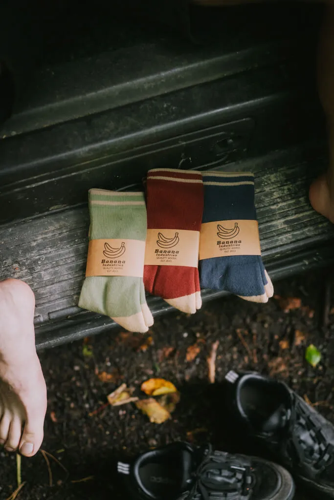 Banana Skate Classics Sock Brick Red
