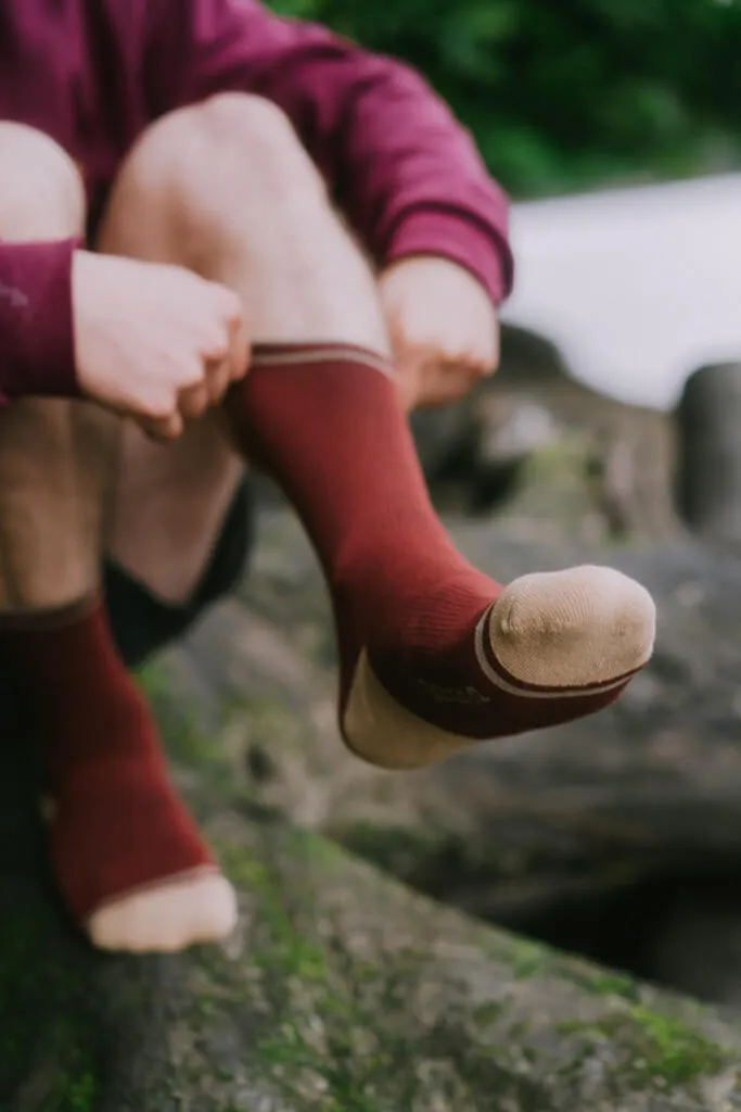 Banana Skate Classics Sock Brick Red