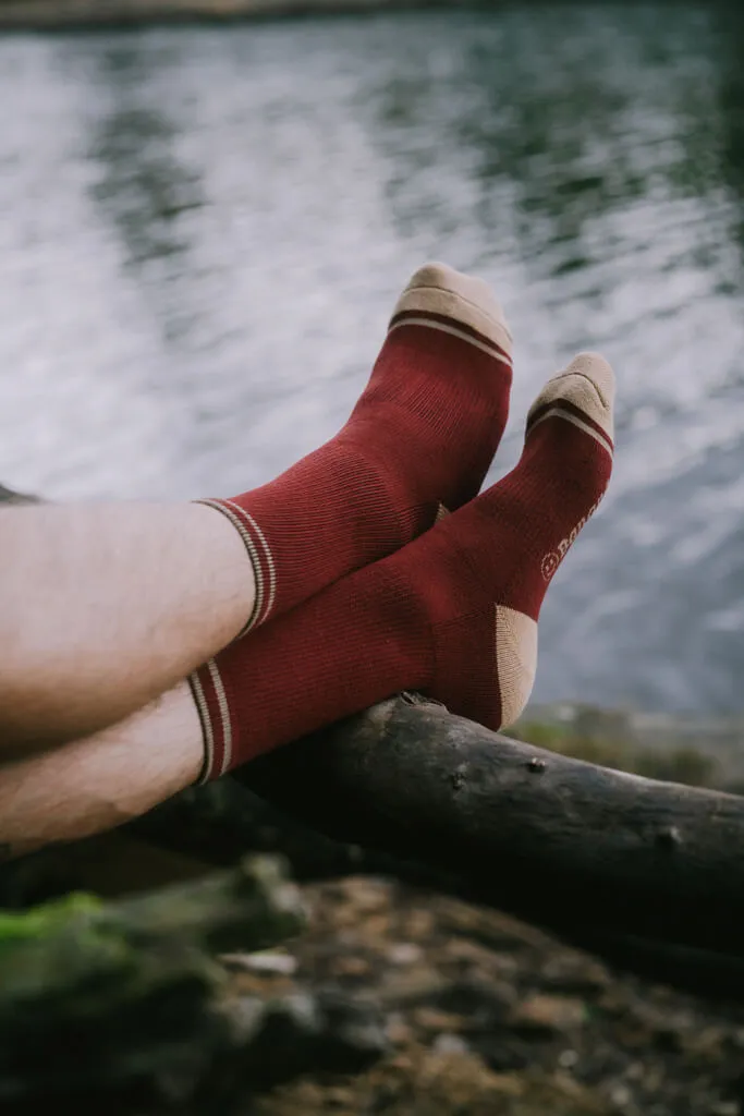 Banana Skate Classics Sock Brick Red
