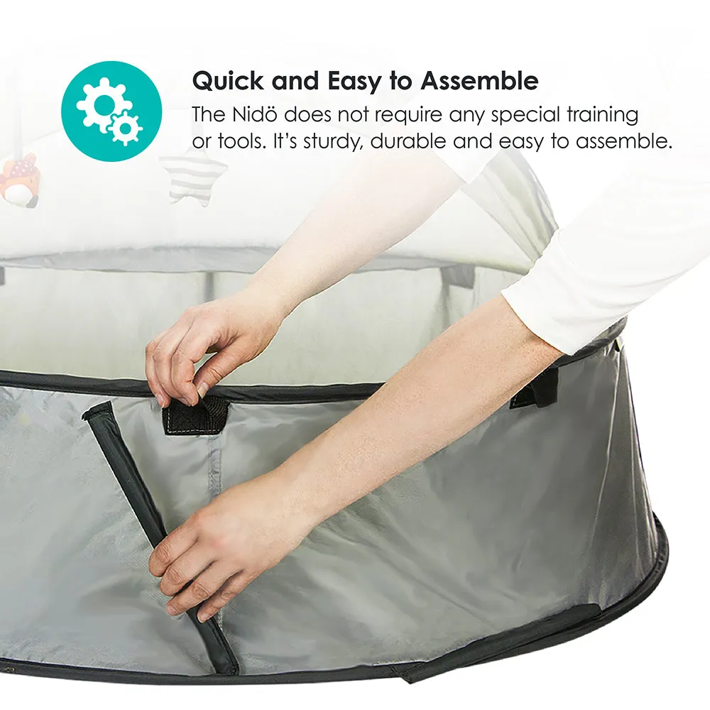 bbluv - Nidö 2 in 1 Travel Bed & Play Tent