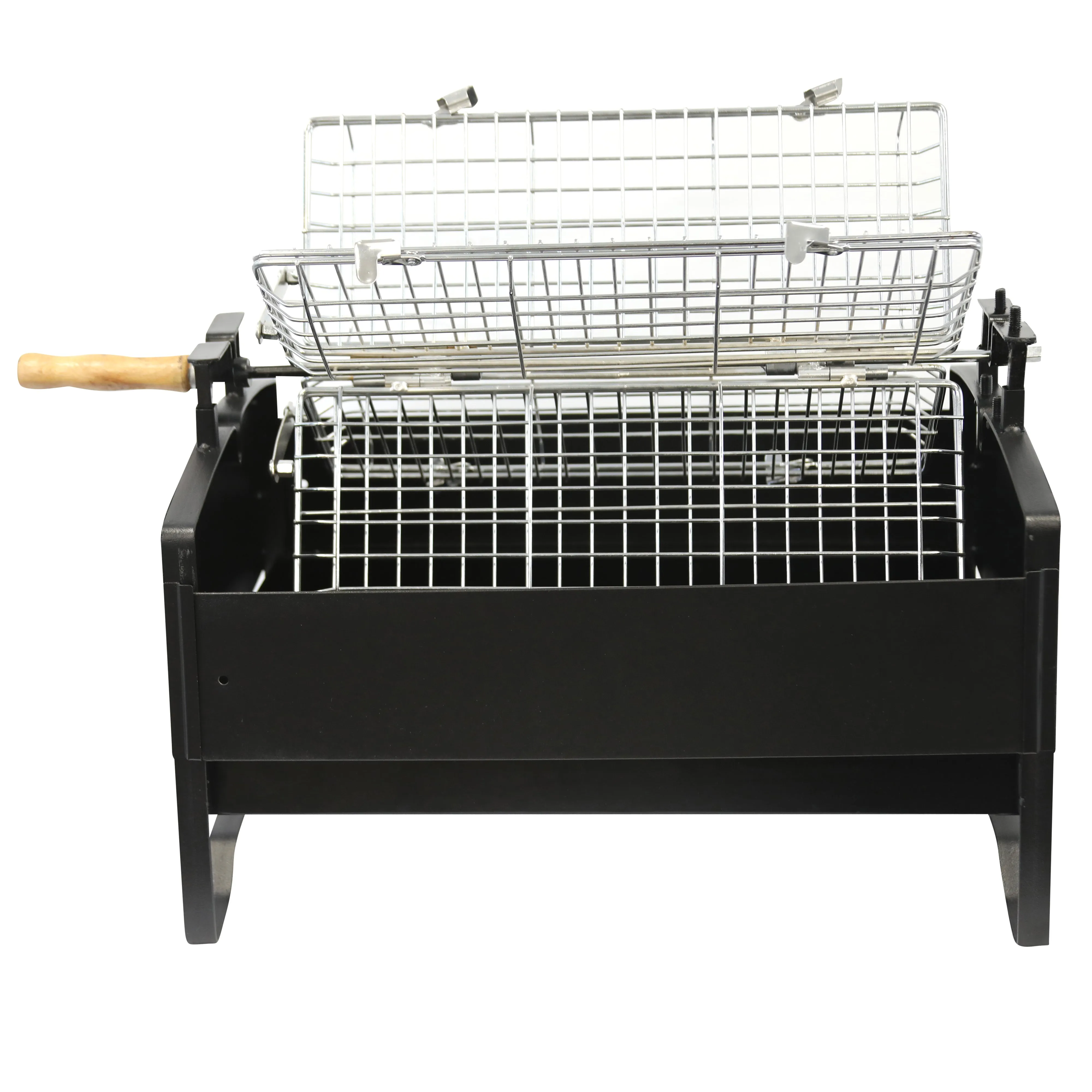 BBQ Grill - 4 Way Rotating Rotisserie with Motor and Fan (Large)