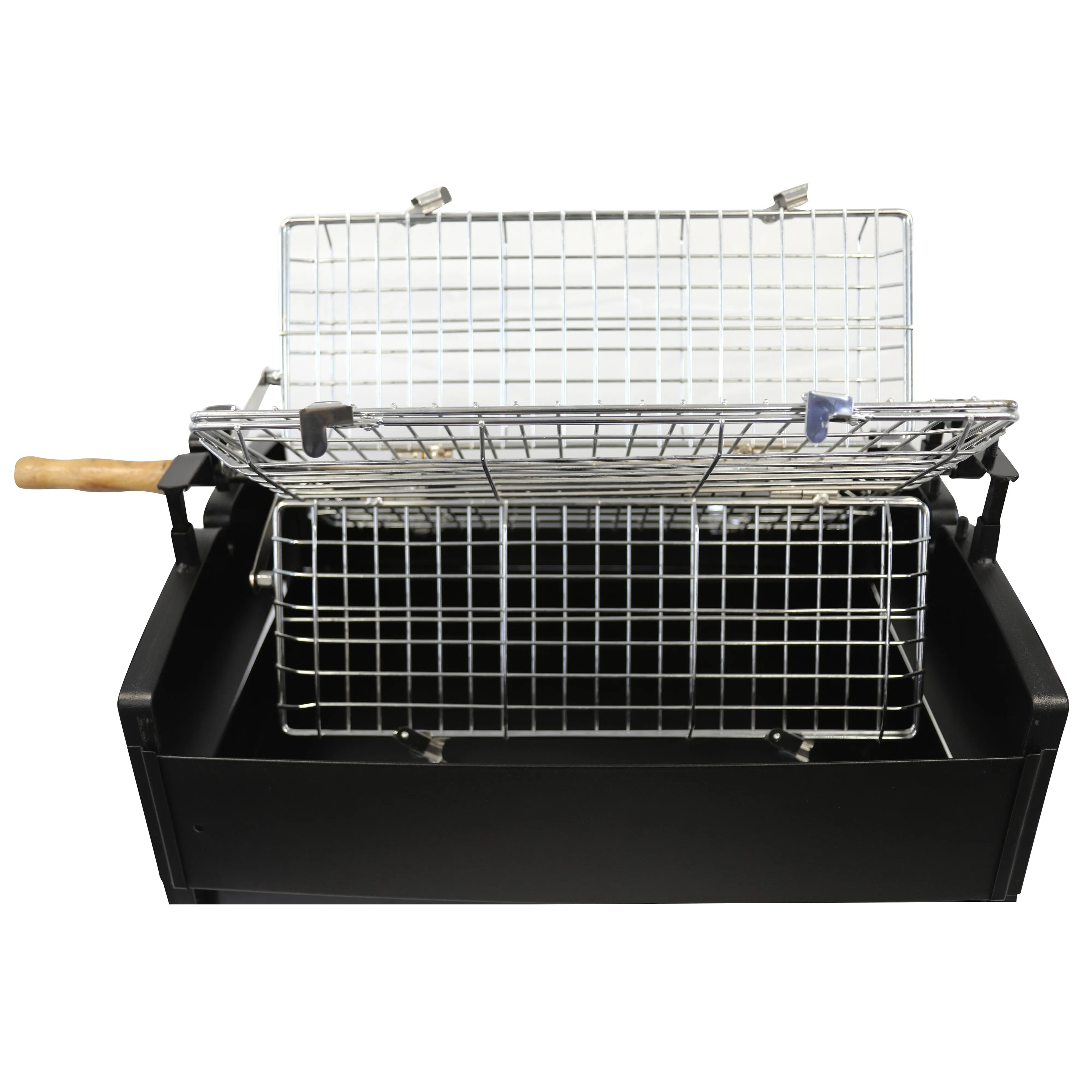 BBQ Grill - 4 Way Rotating Rotisserie with Motor and Fan (Large)