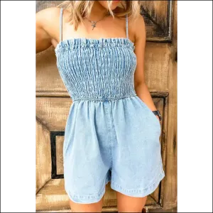 Beau Blue Denim Romper: so Cute it Hurts  💙 Needful Things