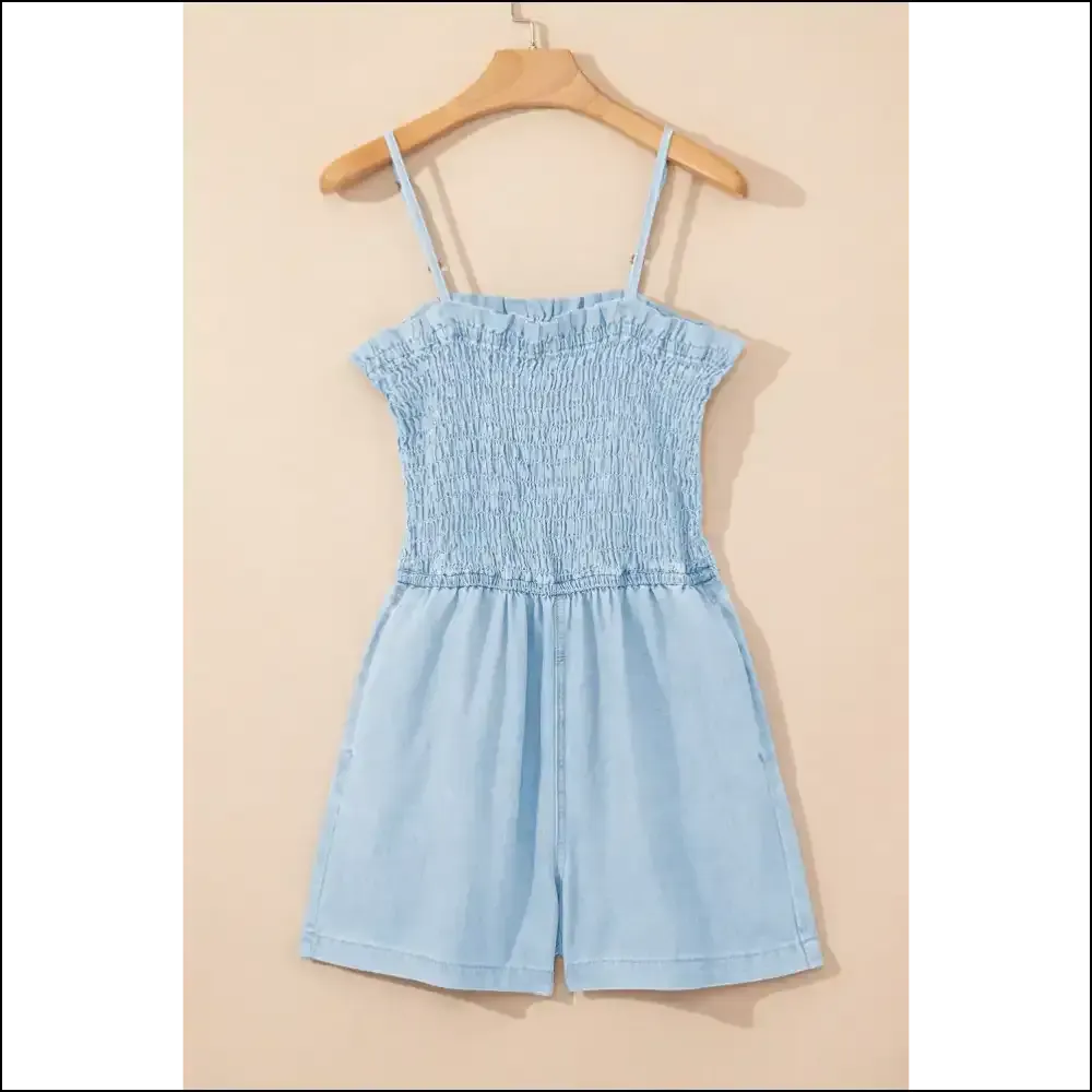 Beau Blue Denim Romper: so Cute it Hurts  💙 Needful Things