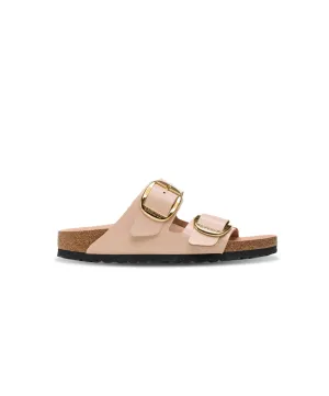 Birkenstock Arizona Big Buckle High Shine Natural/Patent Leather New Beige Sandals