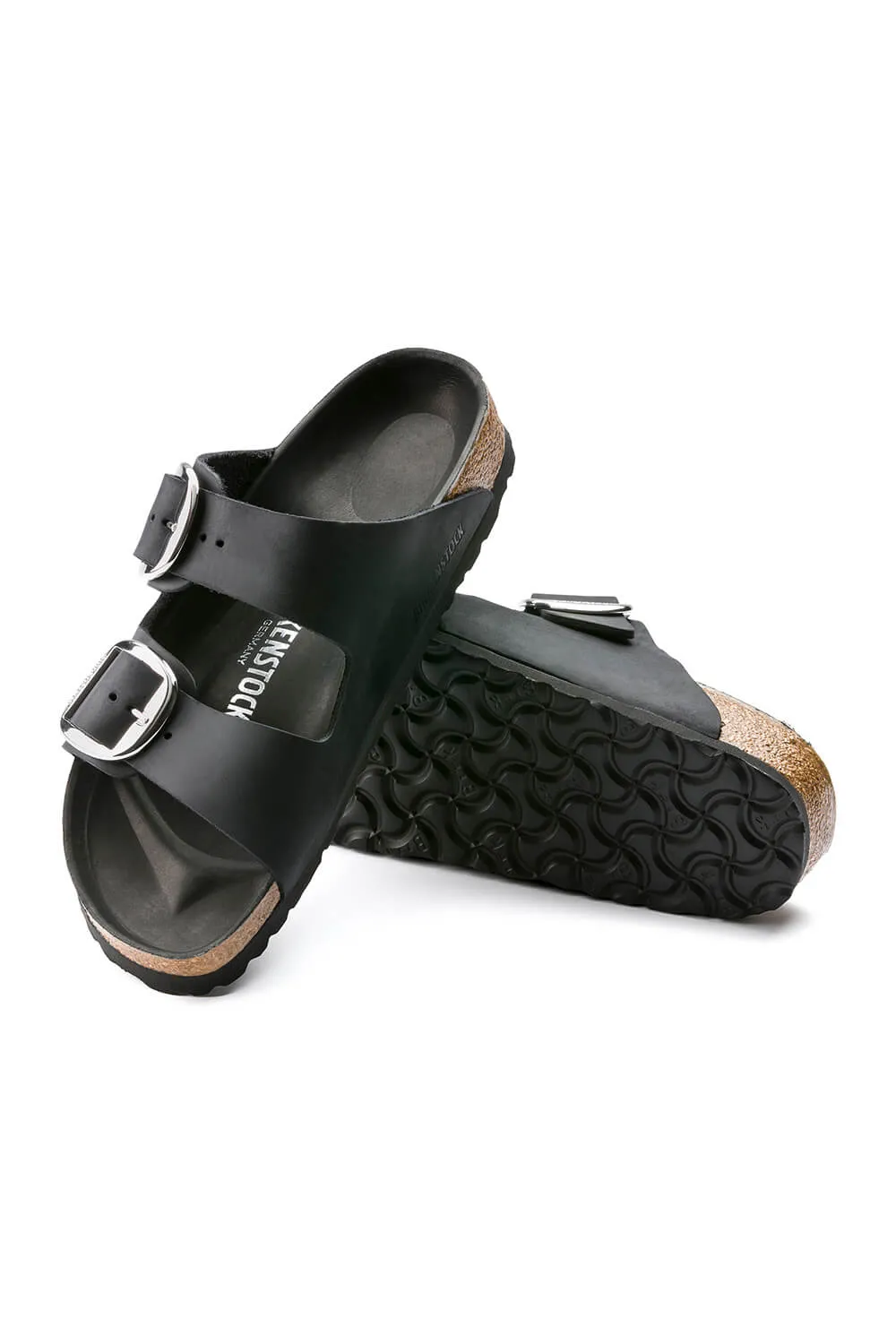 Birkenstock Arizona Big Buckle Sandals for Women in Black | 1011074