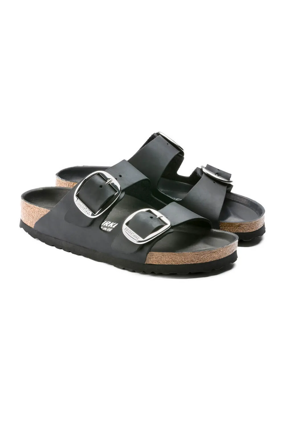 Birkenstock Arizona Big Buckle Sandals for Women in Black | 1011074