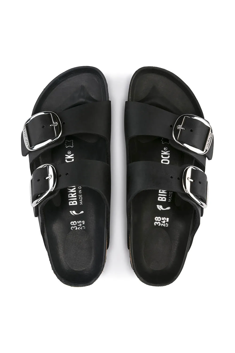 Birkenstock Arizona Big Buckle Sandals for Women in Black | 1011074