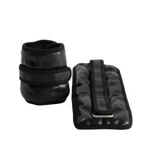 Black ankle and wrist weights