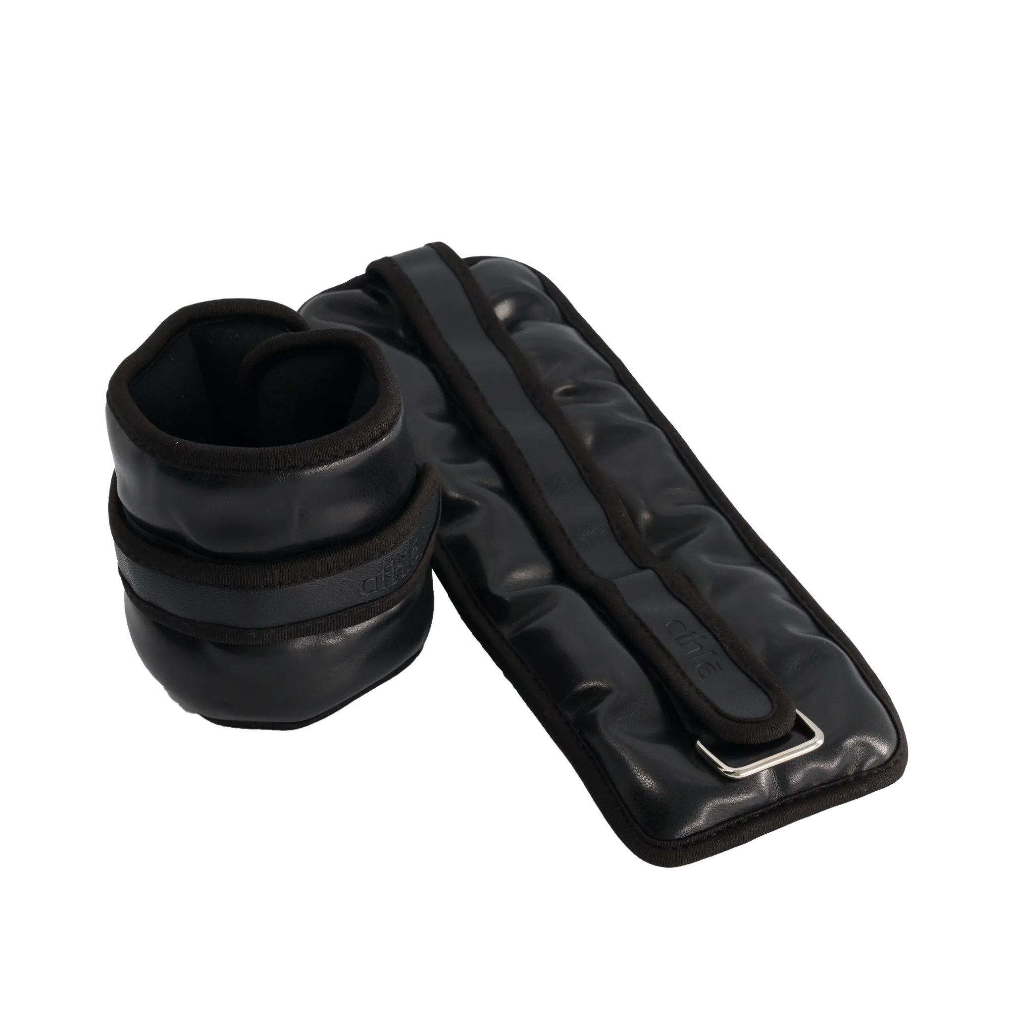 Black ankle and wrist weights