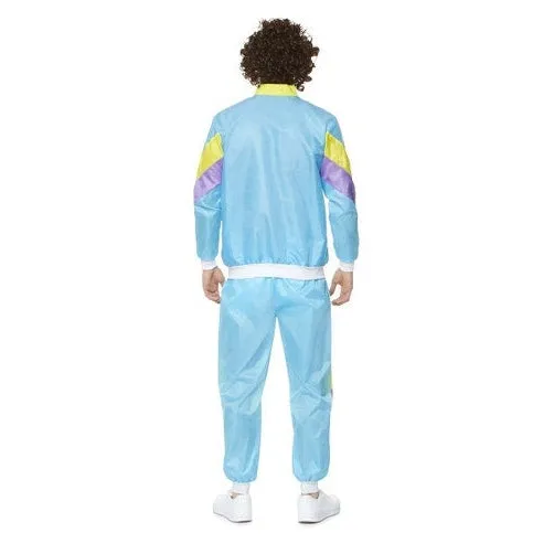 Blue Shell Suit 80s Costume
