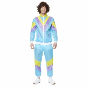 Blue Shell Suit 80s Costume