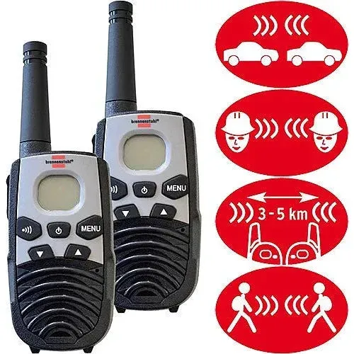 Brennenstuhl Pmr Walkie Talkie Twin 5Km Trx3500