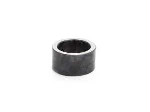 Burmese Black Jadeite Squared Flat Comfort Fit Band