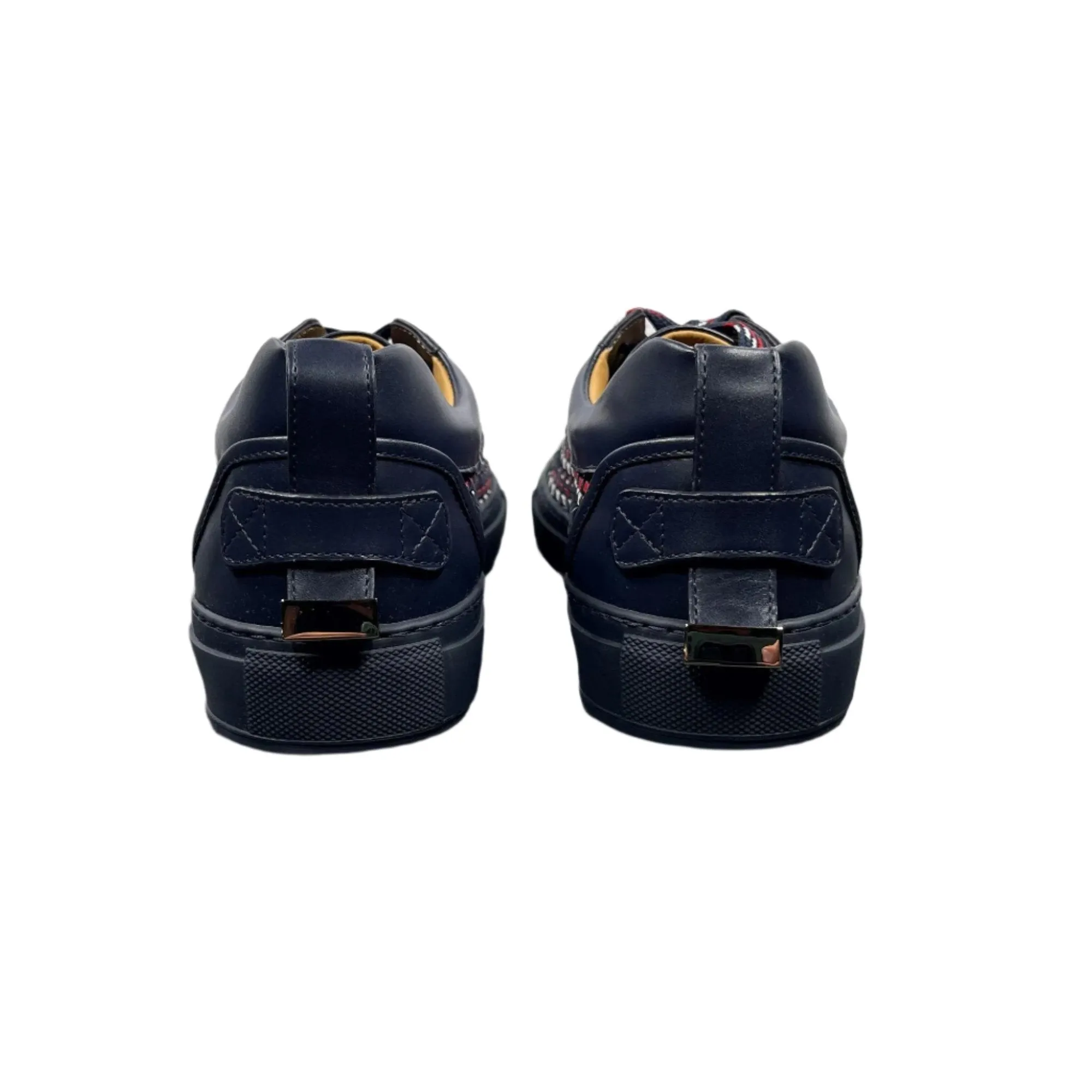 Buscemi Mens Lyndon Oceano Weave Sneakers