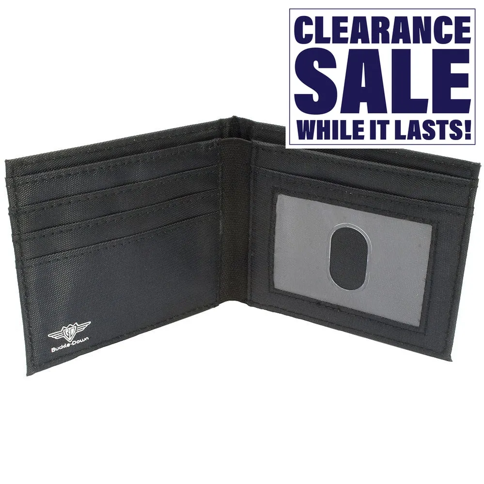 Canvas Bi-Fold Wallet - Marijuana Haze Purple