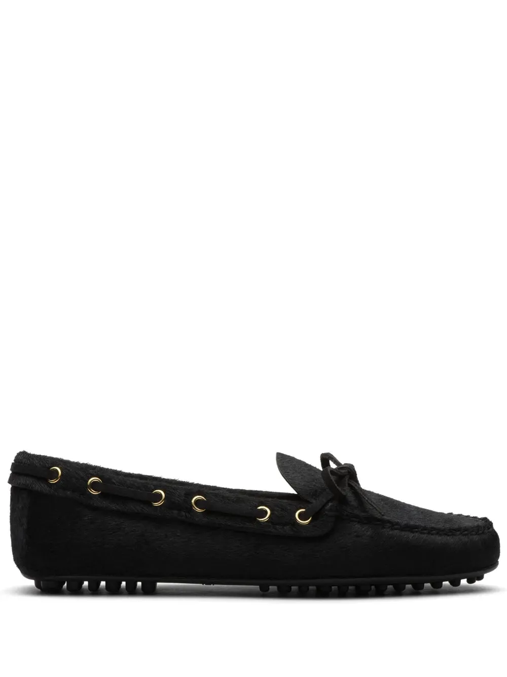 Car Shoe calf hair driving shoes